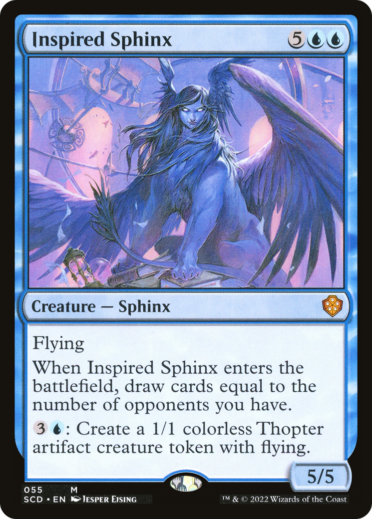 Inspired Sphinx [Starter Commander Decks] | GnG Games