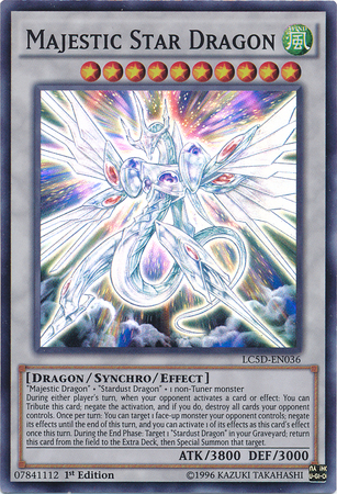 Majestic Star Dragon [LC5D-EN036] Super Rare | GnG Games