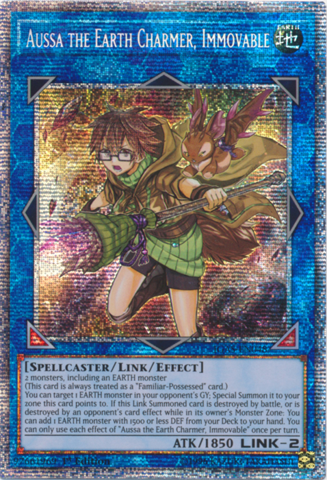 Aussa the Earth Charmer, Immovable (Starlight Rare) [IGAS-EN048] Starlight Rare | GnG Games