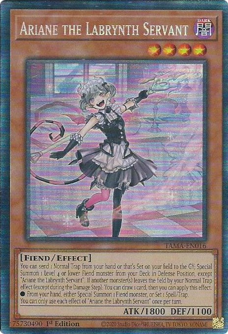 Ariane the Labrynth Servant [TAMA-EN016] Collector's Rare | GnG Games