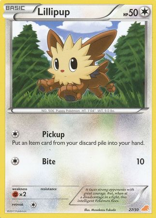 Lillipup (27/30) [Black & White: Trainer Kit - Excadrill] | GnG Games