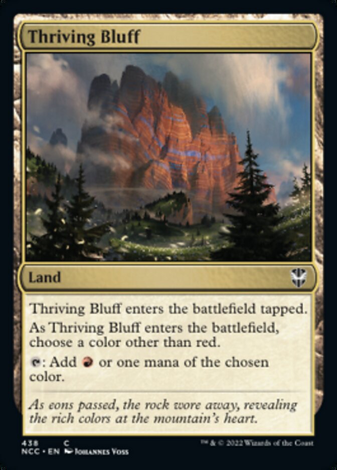 Thriving Bluff [Streets of New Capenna Commander] | GnG Games