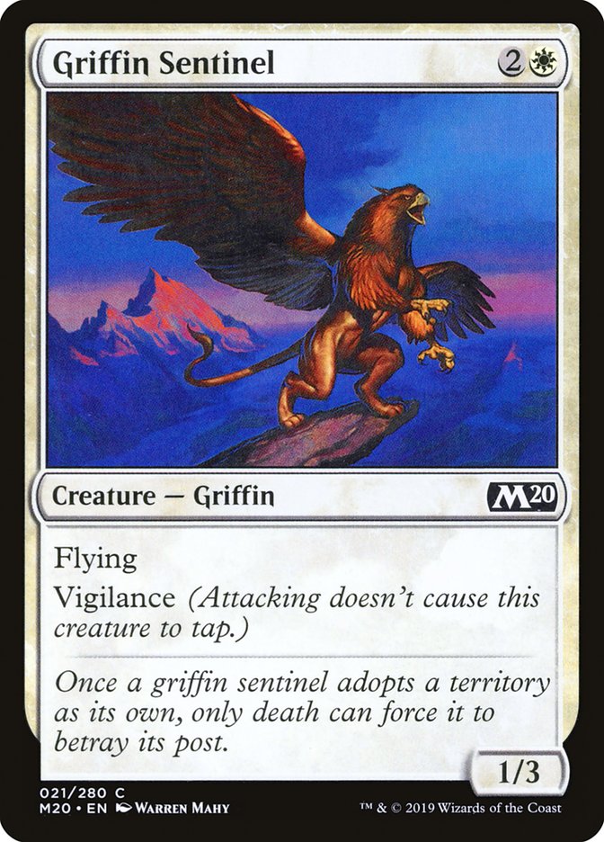 Griffin Sentinel [Core Set 2020] | GnG Games