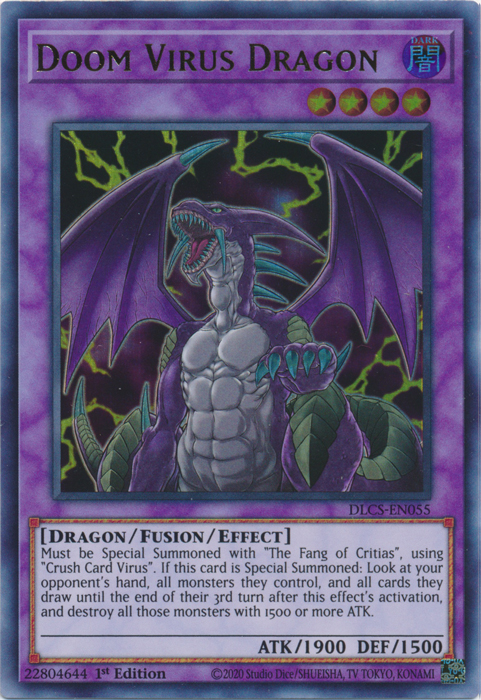 Doom Virus Dragon [DLCS-EN055] Ultra Rare | GnG Games
