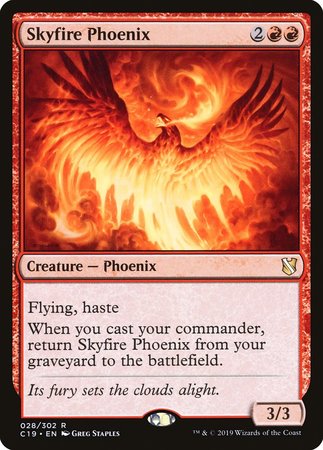 Skyfire Phoenix [Commander 2019] | GnG Games