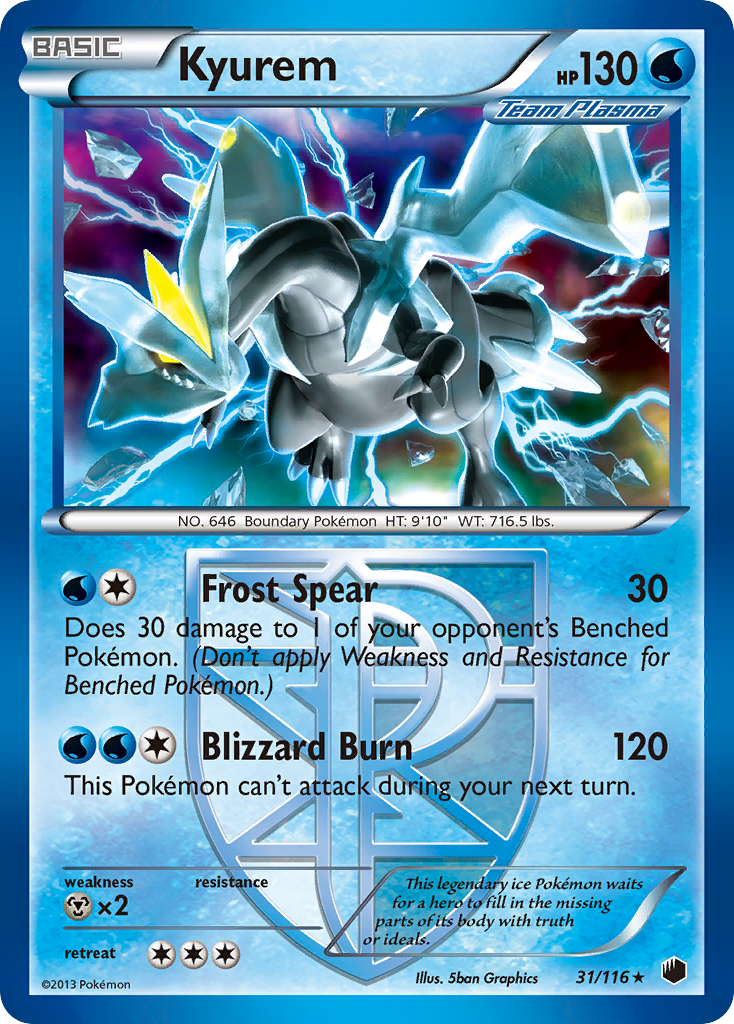 Kyurem (31/116) [Black & White: Plasma Freeze] | GnG Games