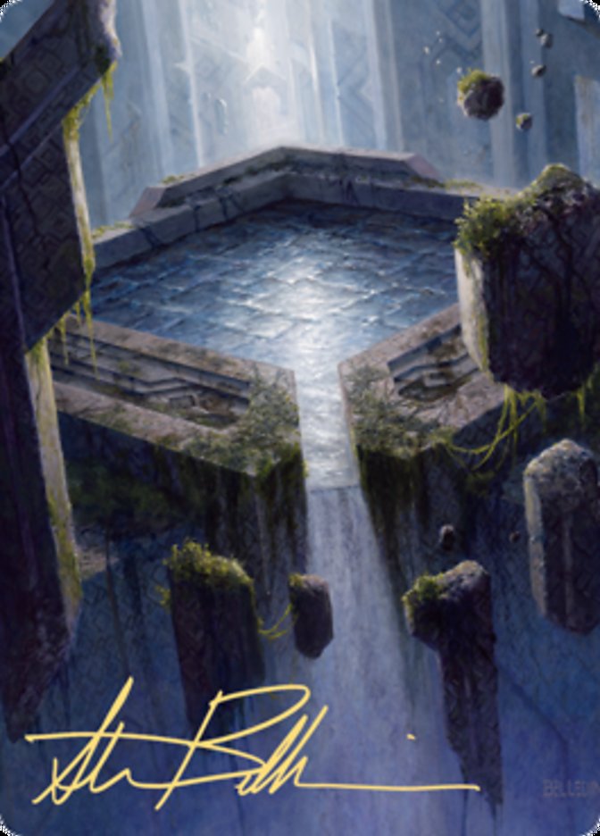 Morphic Pool Art Card (Gold-Stamped Signature) [Zendikar Rising Art Series] | GnG Games