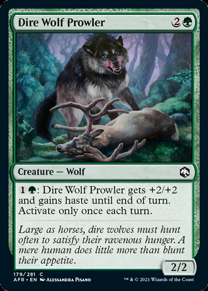 Dire Wolf Prowler [Dungeons & Dragons: Adventures in the Forgotten Realms] | GnG Games