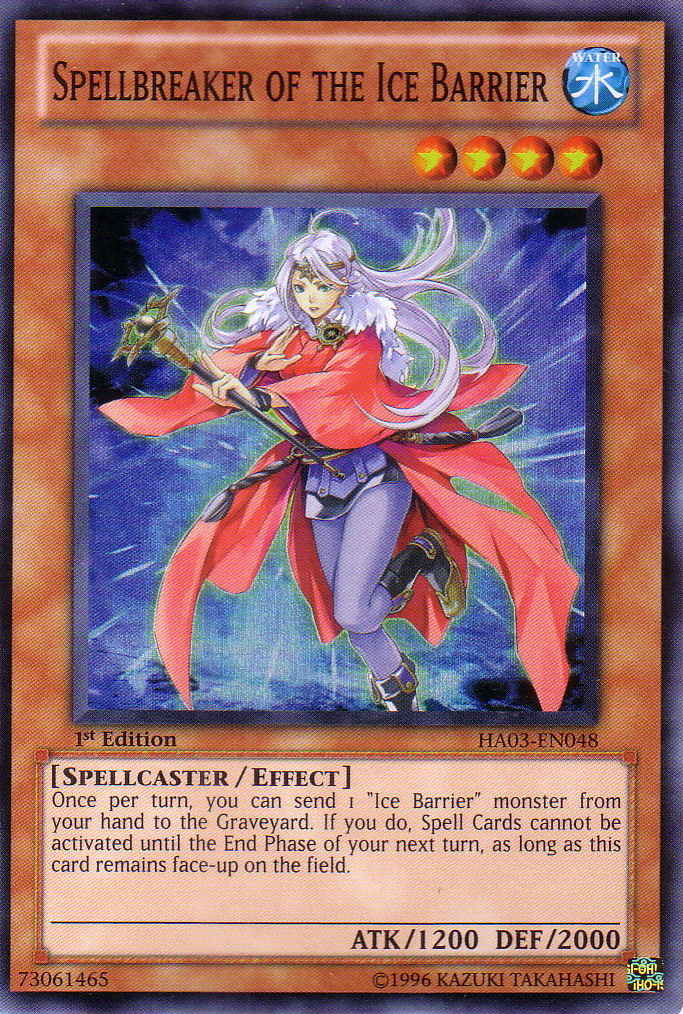 Spellbreaker of the Ice Barrier [HA03-EN048] Super Rare | GnG Games