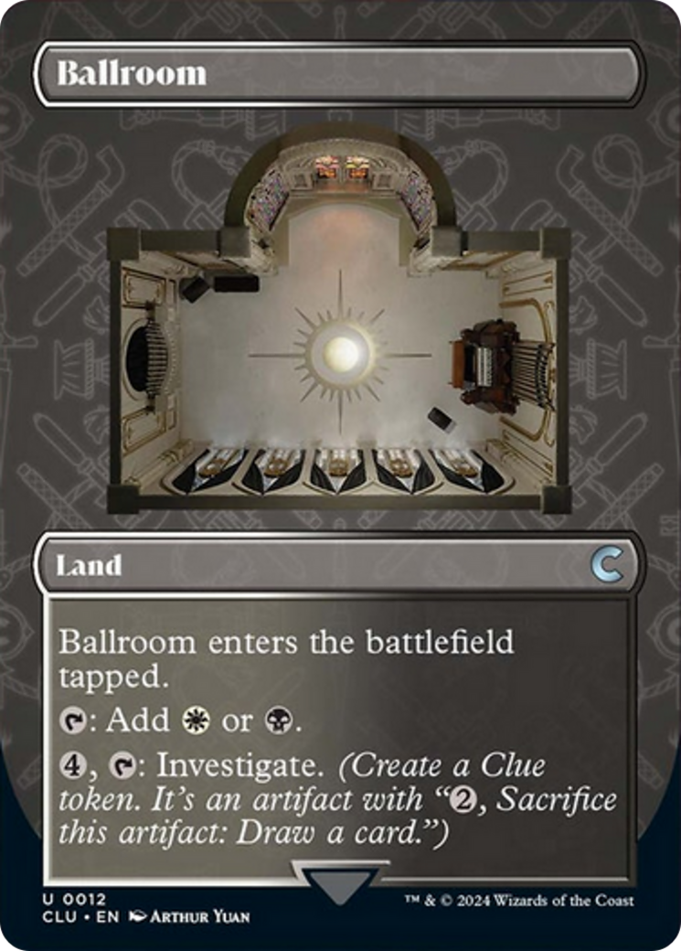 Ballroom (Borderless) [Ravnica: Clue Edition] | GnG Games