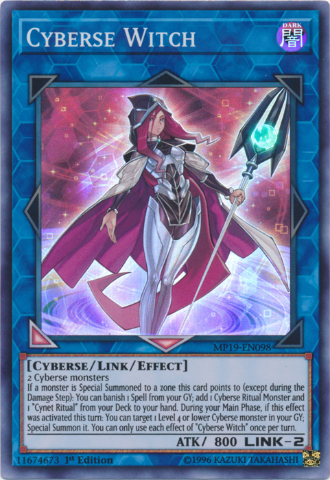 Cyberse Witch [MP19-EN098] Super Rare | GnG Games