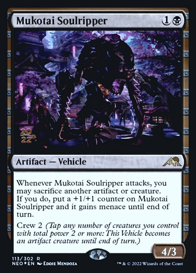 Mukotai Soulripper [Kamigawa: Neon Dynasty Prerelease Promos] | GnG Games