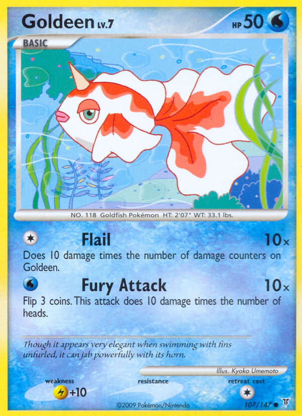 Goldeen (107/147) [Platinum: Supreme Victors] | GnG Games