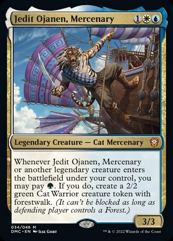 Jedit Ojanen, Mercenary [Dominaria United Commander] | GnG Games