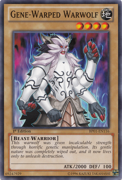 Gene-Warped Warwolf [BP01-EN116] Common | GnG Games