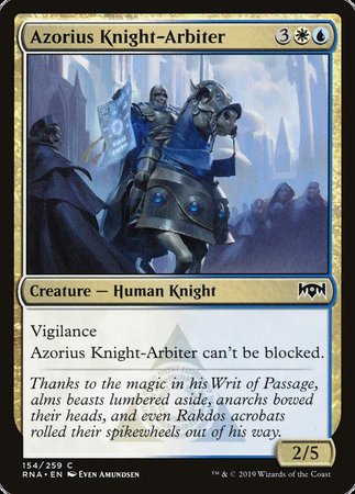 Azorius Knight-Arbiter [Ravnica Allegiance] | GnG Games