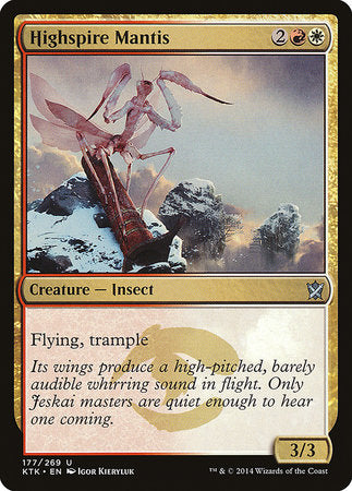 Highspire Mantis [Khans of Tarkir] | GnG Games