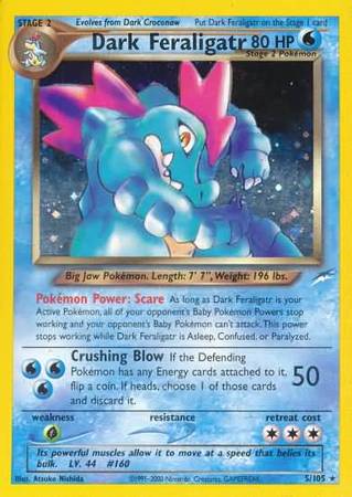 Dark Feraligatr (5/105) [Neo Destiny Unlimited] | GnG Games