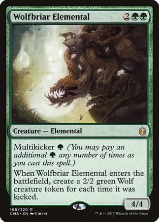 Wolfbriar Elemental [Commander Anthology] | GnG Games