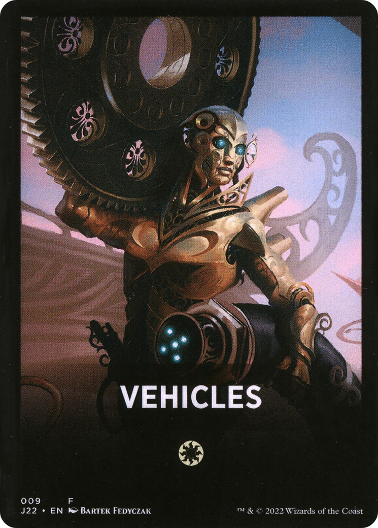 Vehicles Theme Card [Jumpstart 2022 Front Cards] | GnG Games