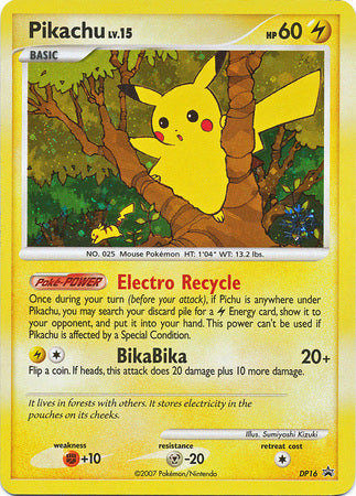 Pikachu (DP16) [Countdown Calendar Promos] | GnG Games