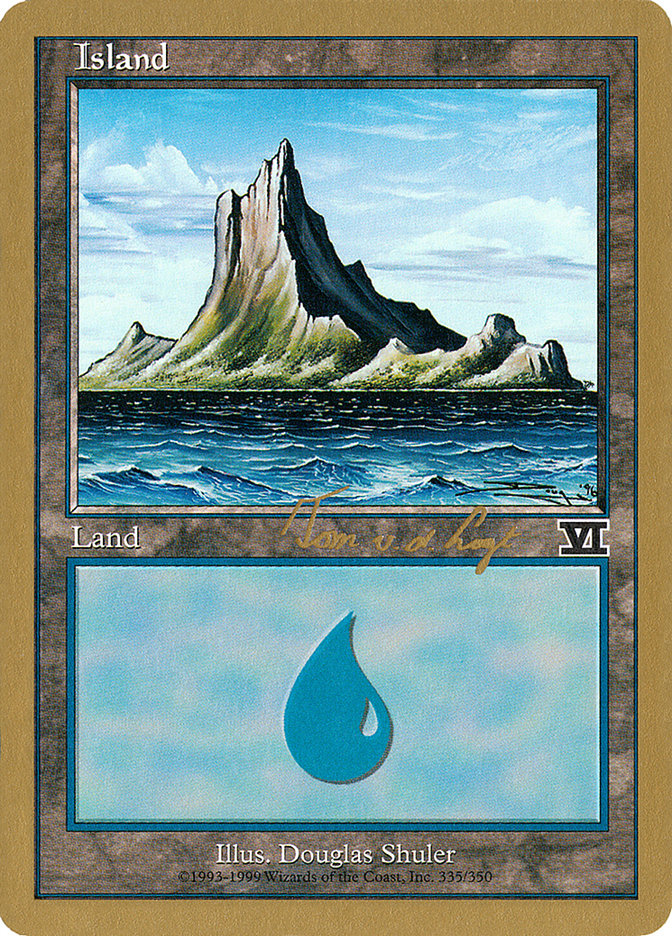 Island (tvdl335) (Tom van de Logt) [World Championship Decks 2000] | GnG Games