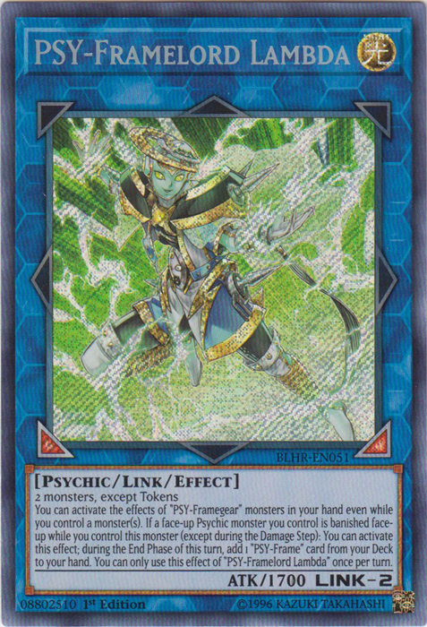 PSY-Framelord Lambda [BLHR-EN051] Secret Rare | GnG Games