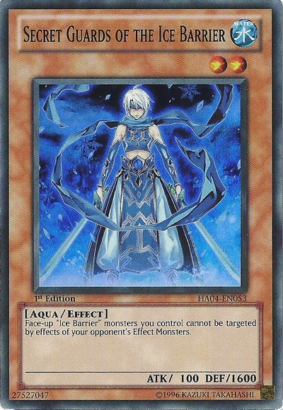 Secret Guards of the Ice Barrier [HA04-EN053] Super Rare | GnG Games