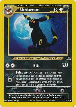 Umbreon (13/75) [Neo Discovery Unlimited] | GnG Games