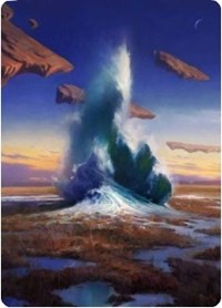 Flooded Strand Art Card [Zendikar Rising Art Series] | GnG Games