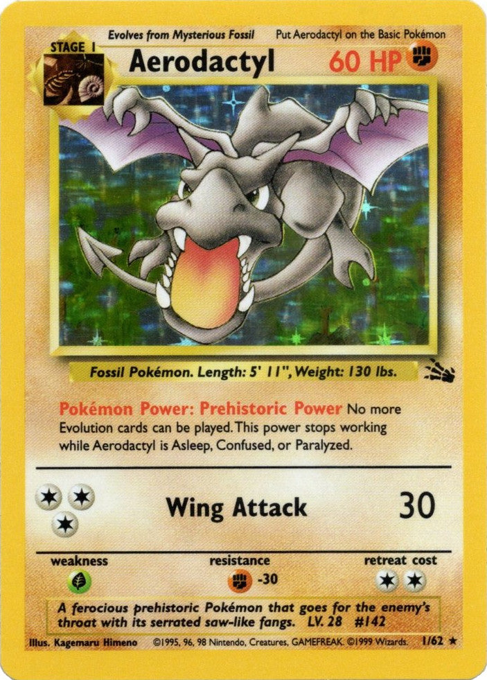 Aerodactyl (1/62) [Fossil Unlimited] | GnG Games