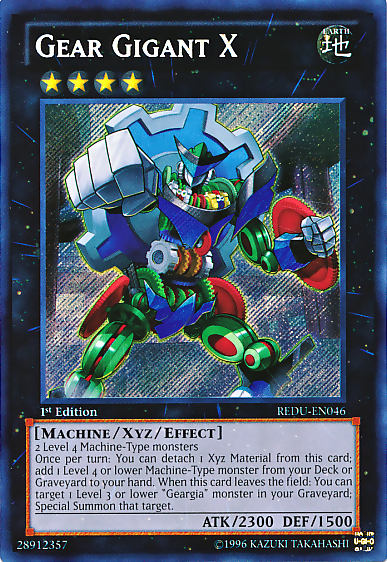 Gear Gigant X [REDU-EN046] Secret Rare | GnG Games