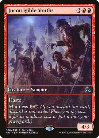 Incorrigible Youths [Shadows over Innistrad Promos] | GnG Games