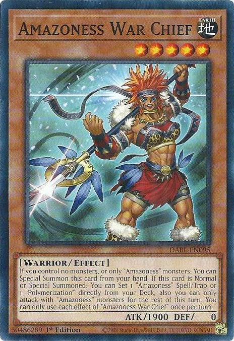 Amazoness War Chief [DABL-EN095] Common | GnG Games
