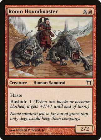 Ronin Houndmaster [Champions of Kamigawa] | GnG Games