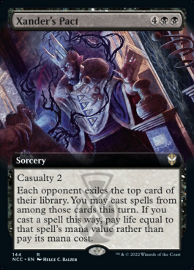 Xander's Pact (Extended Art) [Streets of New Capenna Commander] | GnG Games