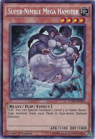 Super-Nimble Mega Hamster [LC5D-EN226] Secret Rare | GnG Games