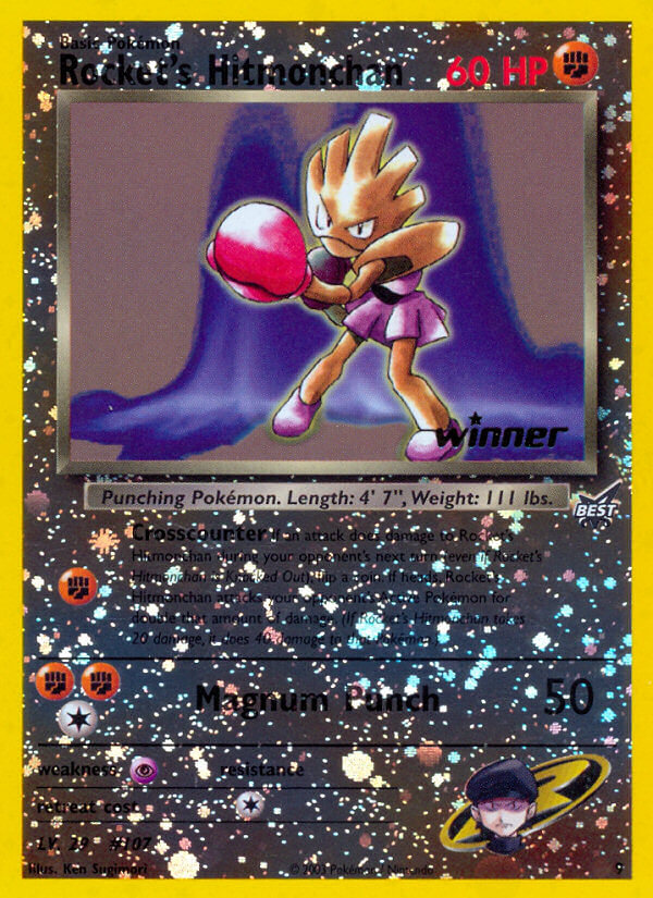 Rocket's Hitmonchan (9) (Winner) [Best of Promos] | GnG Games