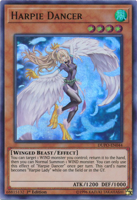 Harpie Dancer [DUPO-EN044] Ultra Rare | GnG Games