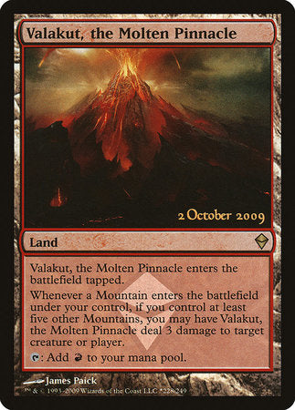 Valakut, the Molten Pinnacle [Zendikar Promos] | GnG Games