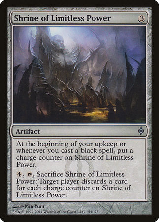 Shrine of Limitless Power [New Phyrexia] | GnG Games