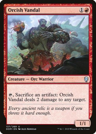 Orcish Vandal [Dominaria] | GnG Games