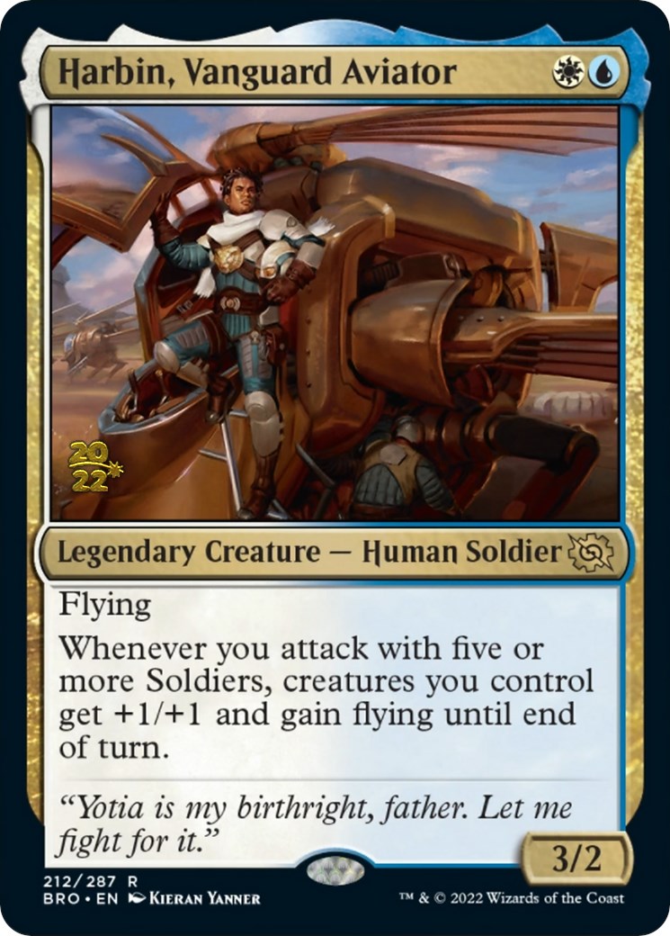 Harbin, Vanguard Aviator [The Brothers' War: Prerelease Promos] | GnG Games