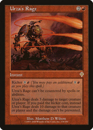 Urza's Rage [Invasion] | GnG Games