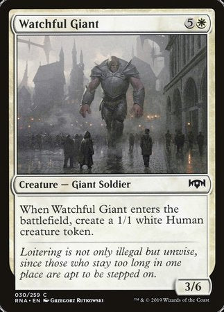 Watchful Giant [Ravnica Allegiance] | GnG Games