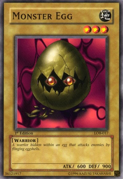 Monster Egg [LOB-017] Common | GnG Games