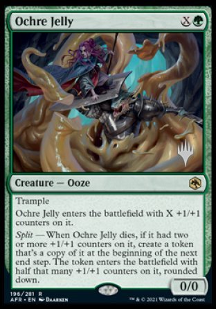 Ochre Jelly (Promo Pack) [Dungeons & Dragons: Adventures in the Forgotten Realms Promos] | GnG Games