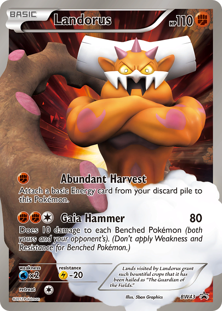 Landorus (BW43) [Black & White: Black Star Promos] | GnG Games