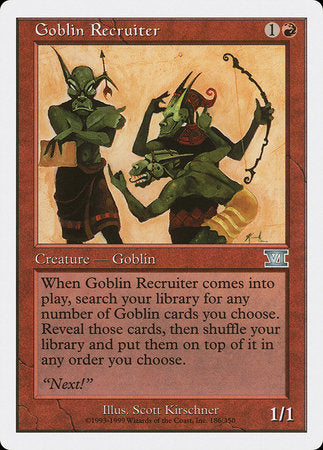 Goblin Recruiter [Classic Sixth Edition] | GnG Games