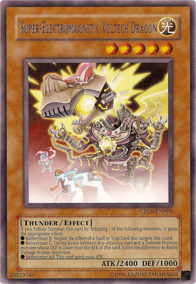 Super-Electromagnetic Voltech Dragon [CP06-EN008] Rare | GnG Games